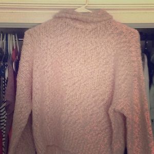 Hollister cropped pullover sweater
